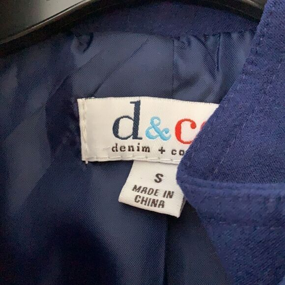 Denim & Co. Small Faux suede zip up jacket.  NWOT - Picture 3 of 6